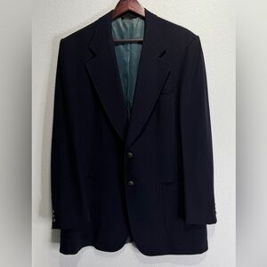 Vintage 1970s Christian Dior x Hart Schaffner & Marx Hastings Blazer CD Buttons